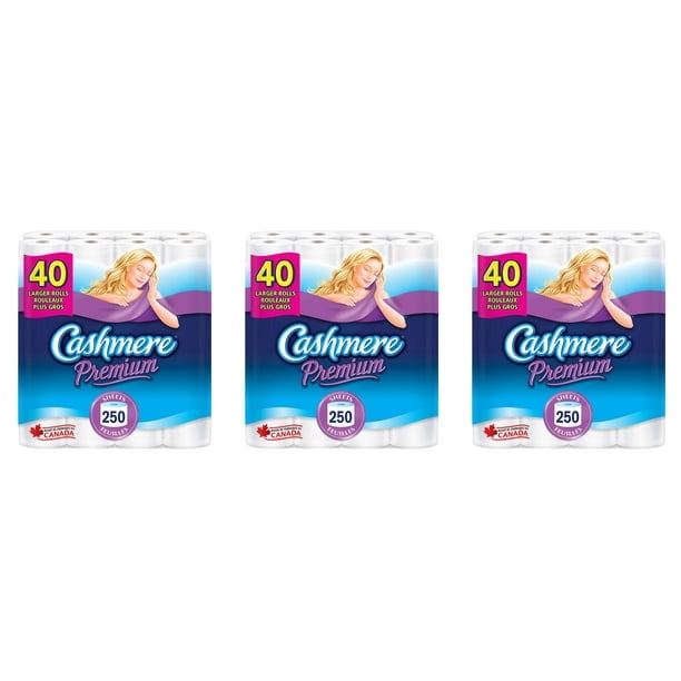 Cashmere Premium Soft & Thick Toilet Paper, Hypoallergenic, and Septic Safe, 120-pack