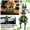 Green, variant on St. Patrick's Day Leprechaun Shelf Sitter Figurine - 4.7" Resin Lucky Irish Gnome Ornament with Pot of Gold & Shamrock, Festive Tabletop Decoration for Home, Office