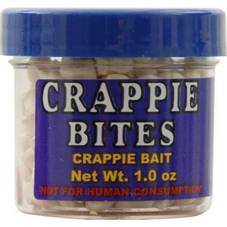 Magic Bait 08-12 Crappie Bites 1 oz White Fishing