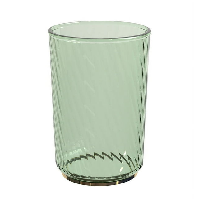 Vaso para Enjuague Bucal y Cepillo de Dientes Balot con Base Antideslizante - Doble Uso para Cepillarse y Enjuagarse - Plástico Sin Bpa - Juego para Parejas - Diseño Antisalpicaduras