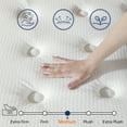 thumbnail image 5 of California King Mattress, (Upgrade Strengthen) 12 Inch Cal King Mattress in a Box, Hybrid Matterss with Pocket Spring and Soft Foam, Ultimate Motion Isolation, Strong Edge Support, Medium Firm, 5 of 9