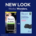 thumbnail image 2 of Biore Charcoal Blackhead Remover Pore Strips, Deep Cleansing Nose Strips for Skin Care, 20 Ct, 2 of 12