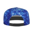 thumbnail image 4 of Adult Unisex Fashion Adjustable Baseball Cap, Christmas Star Snowflake Hip Hop Flat Brimmed Hat for All Seasons, 4 of 9