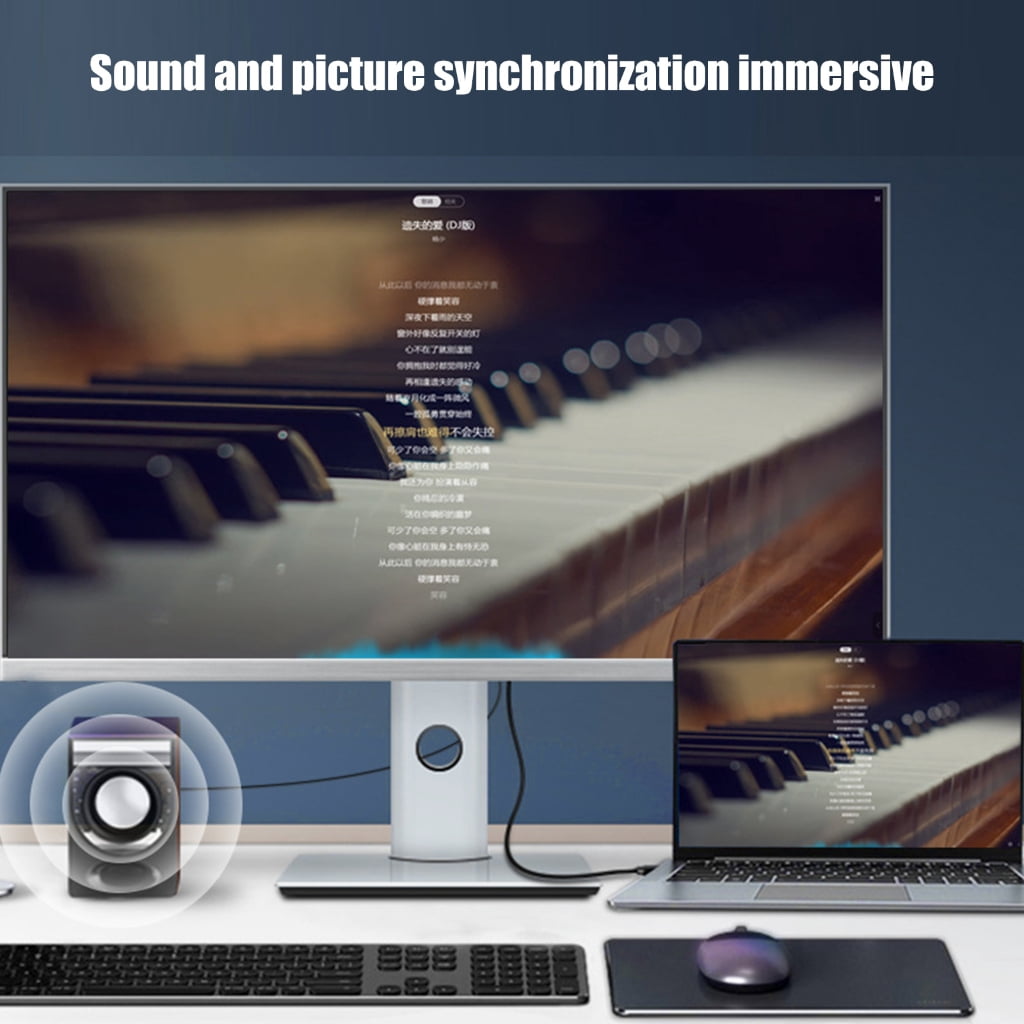 Zeiwohndc DisplayPort to DisplayPort Cable, 4K60Hz and 2K@144Hz 1080P 244hz Resolution