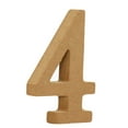 thumbnail image 2 of Desk Decor,Wood Wooden Number Log Alphabet Wedding Birthday Party Home Decorations, 2 of 3