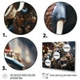thumbnail image 3 of Designart "Thai Elephants Asian Painting IV" Asian Canvas Wall Art, 3 of 5