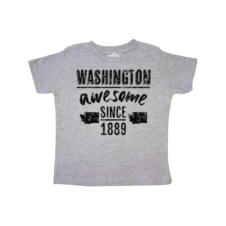 

Inktastic Washington Awesome Since 1889 Gift Toddler Boy or Toddler Girl T-Shirt