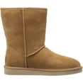 thumbnail image 3 of Koolaburra Womens Victoria Short Leather Embellished Shearling Boots, 3 of 11