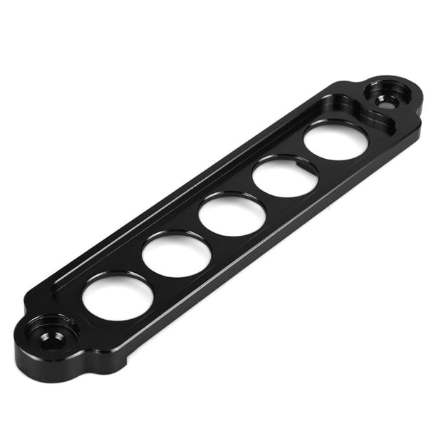 Soporte de montaje para batería de coche, de aleación de aluminio, color negro