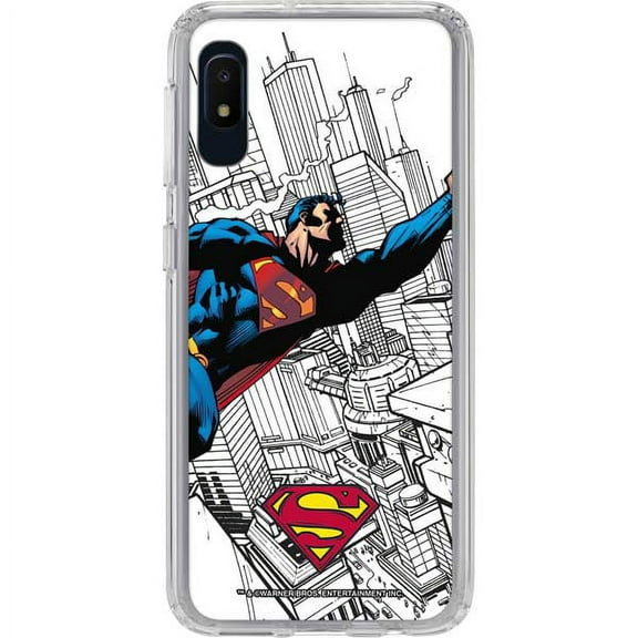 Skinit DC Comics Flying Superman Galaxy A10e Clear Case