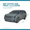 thumbnail image 6 of Duck Covers Weather Defender SUV/Truck Cover, Fits SUVs or Full Size Trucks with Shell or Bed Cap up to 19 ft. 1 in. L Fits select: 1990-2017 CHEVROLET SUBURBAN, 2000-2017 GMC YUKON XL, 6 of 10