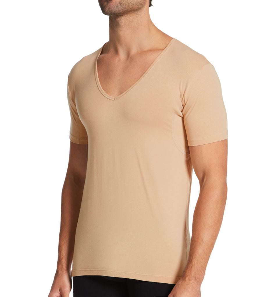 Giet hypothese krom Men's Falke 68116 Outlast Deep V-Neck T-Shirt (Nude 2XL) - Walmart.com
