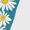 White, variant on Women's T-Shirt Modern Art Butterfly Daisy Teal White Short Sleeve Casual Tee Classic Crew Neck T Shirt for Women White, 2XL