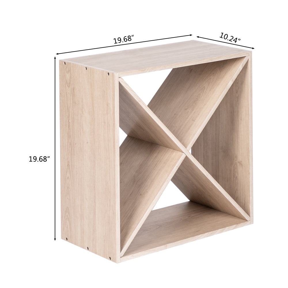 Kepooman 4 Cube Wine Rack, Classic Style Wine Racks for Bottles/Bar/Wine Cellar/Basement/Cabinet Kepooman 4 Cube Wine Rack, Classic Style Wine Racks for Bottles/Bar/Wine Cellar/Basement/Cabinet