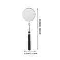 thumbnail image 3 of 1Pcs Extendable Mirror for Enhanced Visibility During Car Bottom Repairs 11.8x3.3x3.3in, 3 of 8