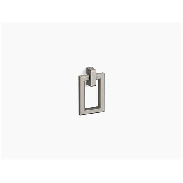 Kohler K-99687-HF2 Poplin Marabou Rectangular Pull, Brushed