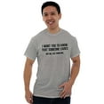 thumbnail image 4 of Know That Someone Cares But Not Me Men's Graphic T Shirt Tees Brisco Brands X, 4 of 4