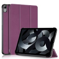 New iPad (2022) Case, Dteck Slim Tri-Fold Standing Protective Case with Hard Back Shell for Apple iPad 10th Generation 2022 10.9 inch, Purple