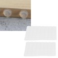 thumbnail image 1 of Wall Protector Pad, Great Buffering Door Knob Bumper 4mm Height Wide Application 128Pcs    for Home, 1 of 8