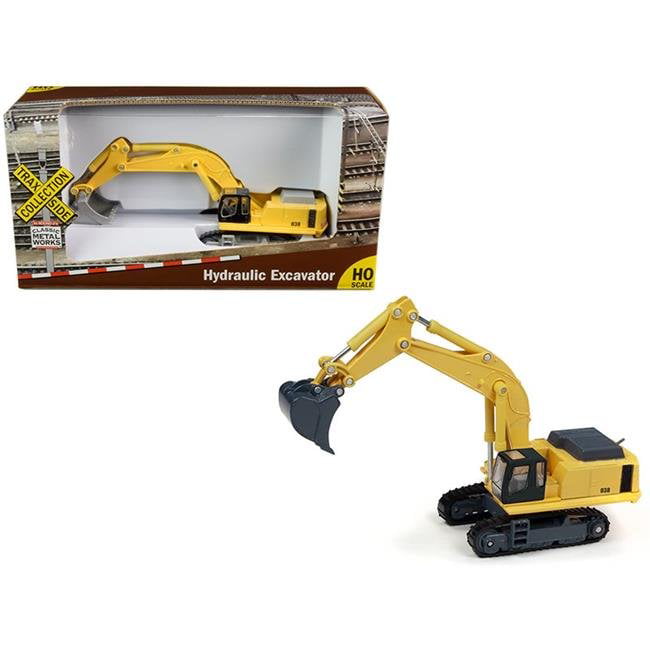 Hydraulic Excavator Yellow 1/87 HO Diecast Model by Classic Metal Works Tc100 B for sale online 