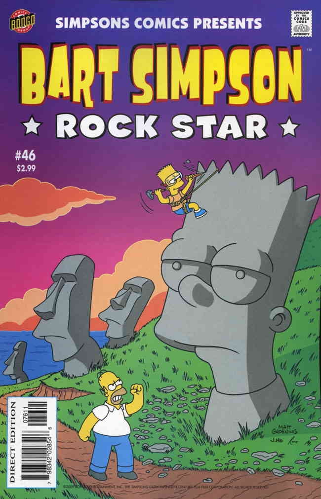 Simpsons Comics Presents Bart Simpson 46 VF Bongo Comic Book simpsons-comics-presents-bart-simpson-46-vf-bongo-comic-book
