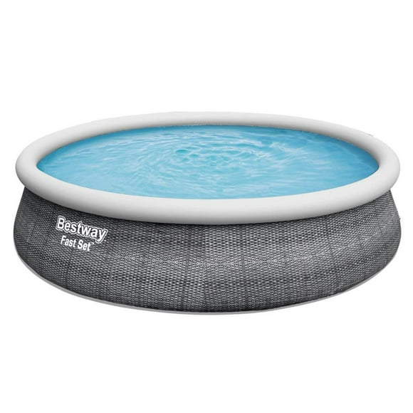Alberca Inflable Circular 4.57m X 1.07m Pool Set Bestway 57371 Alberca Inflable Circular 15' X 42 /4.57m X 1.07m Pool Set