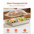 thumbnail image 3 of Présentoir de comptoir KFFKFF, plateau de service alimentaire en acier inoxydable 1 x 1, présentoir pour distributeur de condiments, 3 of 9
