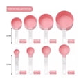 thumbnail image 2 of Tazas Medidoras Y Cucharas De Repostería 8 pzs Rosa, 2 of 4