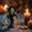 halloween mini statue Under $5 a3, variant on Werulen 4Pcs Halloween Day Resin Table Decoration Ornaments, Mini Resin Statue, Halloween Tabletop Layout, Holiday Figurine, Tray Decor, Party Accent