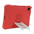 thumbnail image 3 of ELEHOLD For iPad Pro 11 2022/2021/2020/2018 EVA Shockproof Case Protective Cover, with 360° Rotating Stair Stand, Red, 3 of 11