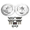 thumbnail image 3 of PowerStop Rear Z36 Truck & Tow Carbon-Fiber Ceramic Brake Pad and Drilled and Slotted Rotor Kit Fits: FORD LINCOLN Select Models K8030-36, 3 of 9