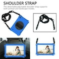 thumbnail image 4 of Allytech Fire 7 Case 2019 9th Generation, Fire 7 Case for Kids, Rugged Protection Kickstand Shockproof Shoulder Strap Kids Friendly EVA Silicone Cover for Amazon Fire 9 2019/2017/2105, Blue/Black, 4 of 6