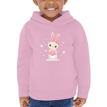 

Adorable Bunny W Hearts Hoodie Toddler -Image by Shutterstock 4 Toddler