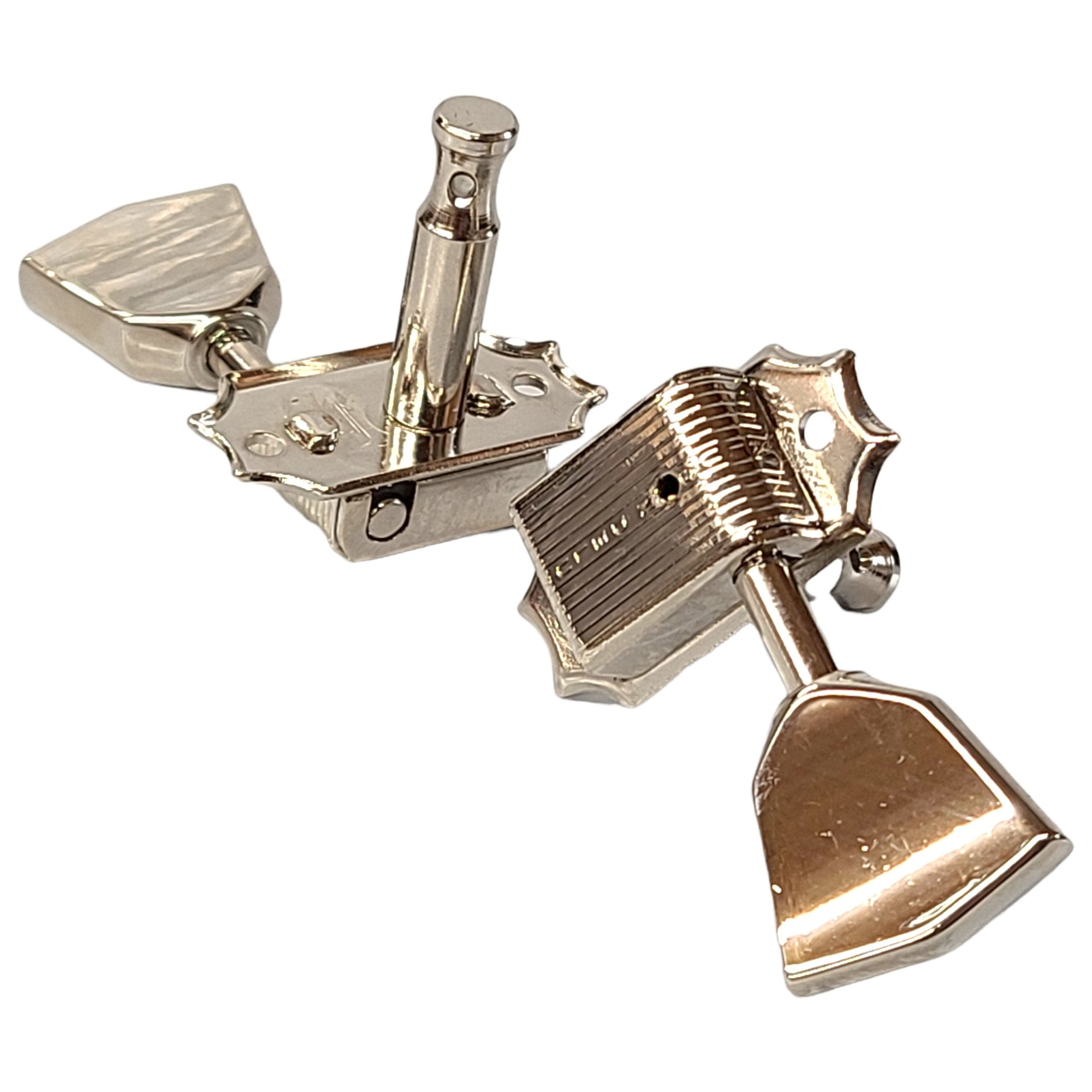 Kluson 3 Per Side Deluxe Series Tuning Machines Metal Tulip Keys Standard Post