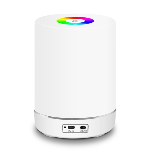 Shineslay Night Light Touch Control Dimmable Colorful Atmosphere Lamp Soft Light USB Rechargeable Bedside Lamp