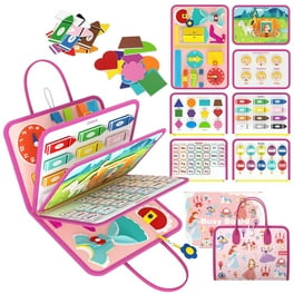 Set of Kids Learn To Zip Button Snap Buckle Tie Lace Educational Toy Walmart