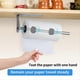 thumbnail image 4 of Paper Towel Holder , Under Cabinet Paper Towel Holder, Black, 4 of 5