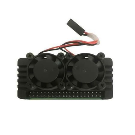 Lightweight Raspberry Pi Zero 2 W Case - Aluminum Alloy, Perfect Fit, Enhanced Heat Dissipation, Includes Cooling Fan