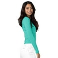 thumbnail image 4 of Adar Underscrubs for Women Multi Color 3 Pack - Long Sleeve Underscrub Comfort Tee, 4 of 7