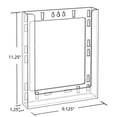 thumbnail image 3 of Letter Wall Mount. Inside Dimension: 9"W, 10-Pack, 3 of 3