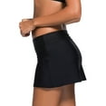 thumbnail image 4 of Women Black Skirted Swim Bikini Bottom, 4 of 16