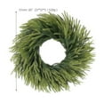thumbnail image 4 of 13.8 In Norfolk Pine Wreath - Realistic Christmas Wreath, Artificial Real Touch Greenery Wreath, for Front Door Wall Windows Mantle Outdoor Christmas Decoration, 4 of 8