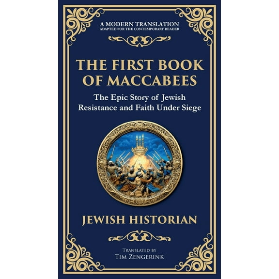 Library of Alexandria The First Book of Maccabees: The Epic Struggle for Faith and Freedom (Deluxe Hardbound Edition), Book 111, (Hardcover)