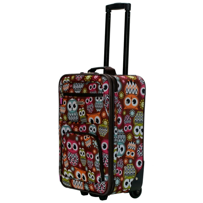 Rockland Luggage Spectra 3 Piece Softside Rolling Luggage Set