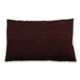 thumbnail image 1 of Ahgly Company Patterned Indoor Rectangular Black Bean Brown Lumbar Throw Pillow, 13 inch by 19 inch, 1 of 5
