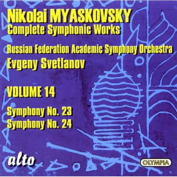 Evgeny Svetlanov - Complete Symphony Suite No. 23 in A minor Op. 56 - Music & Performance - CD