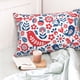 thumbnail image 4 of Fotbe Birds Flowers Funda de Almohada Decorativa Estilo Occidental, Lujo en Algodón, Fundas para Almohadas King, Cojín Estampado para Decoración del Hogar-20"x30", 4 of 6
