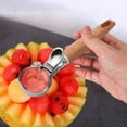 thumbnail image 2 of cpengpj Stainless Steel Melon Ballers Melon Scoop, Creative Multifunctional Fruit Melon Baller Spoon, Suitable Watermelon Cantaloupe Ice Cream Comfortable Non-Slip Grip, 2 of 7