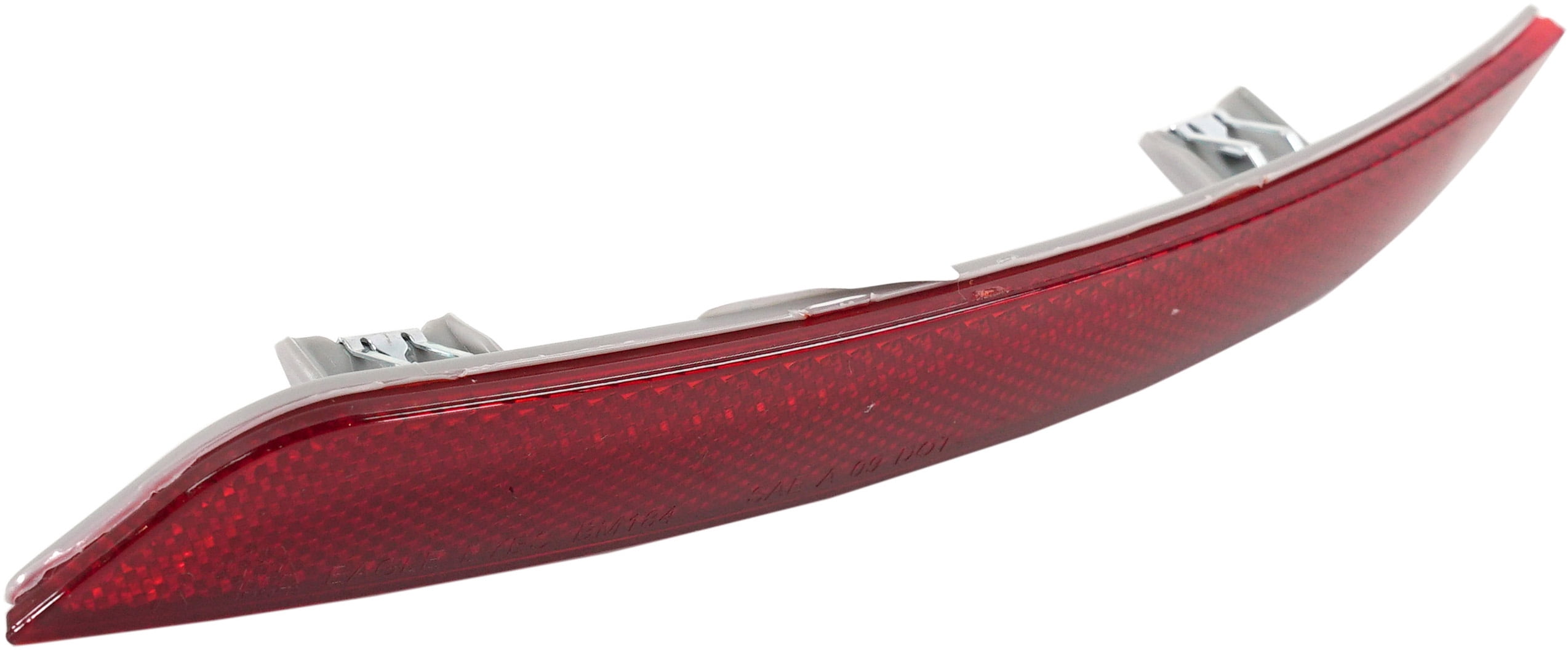 Bumper Reflector Compatible With 2011-2013 BMW 528i 2012-2013 xDrive Rear, Right Passenger
