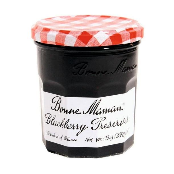 Bonne maman blackberry preserves, 13 oz (pack of 6)